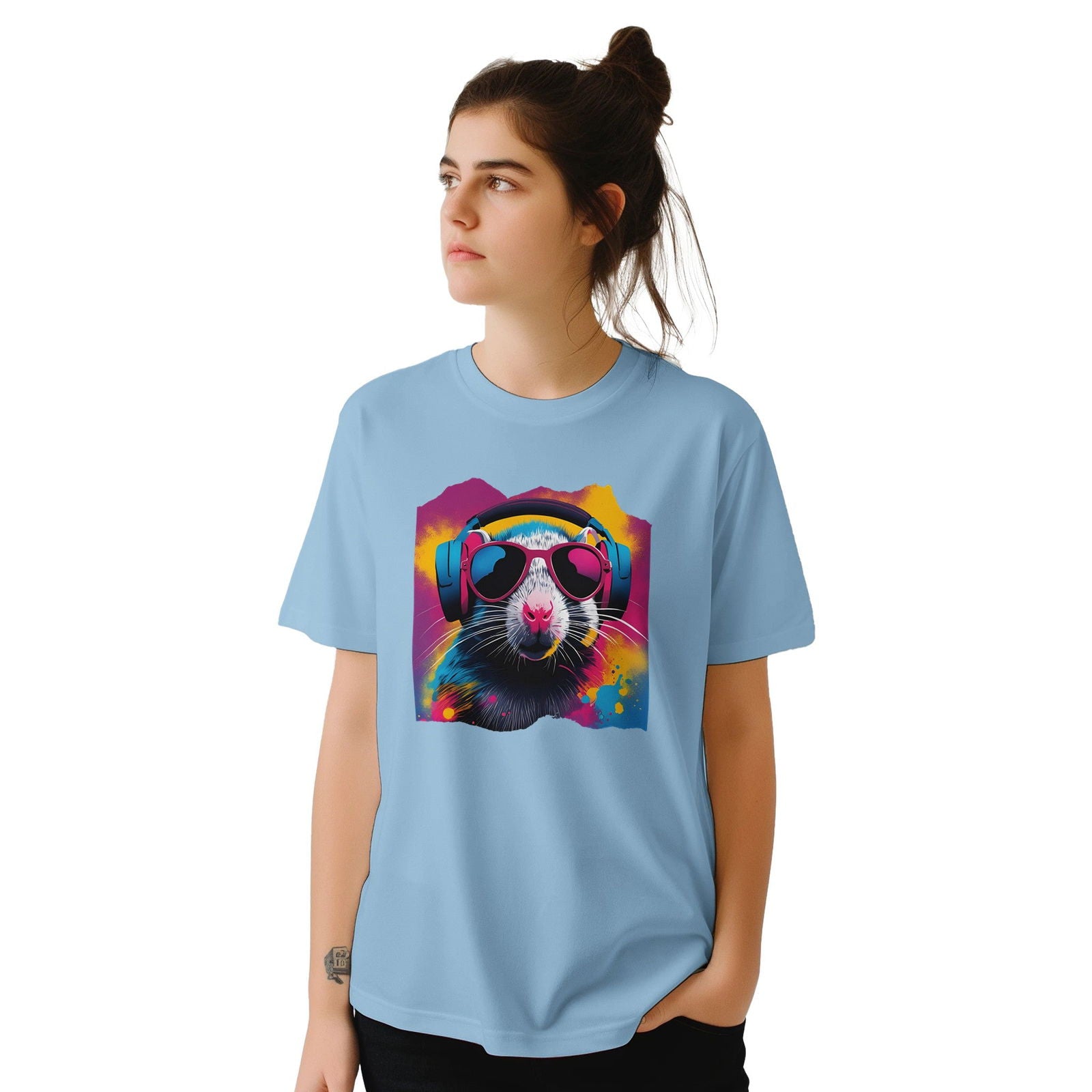 Party Animal Rat | T-Shirt Unisex - Tshirt-Fabriek.nl