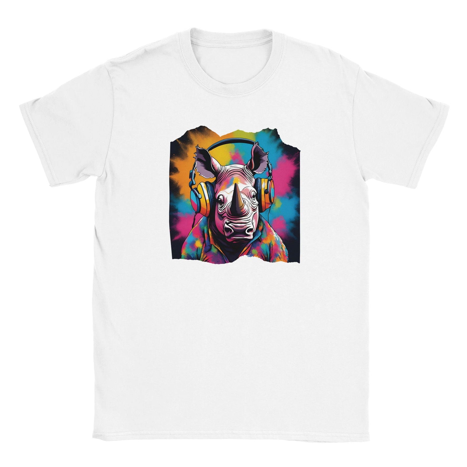 Party Animal Rhino | T-Shirt Unisex - Tshirt-Fabriek.nl