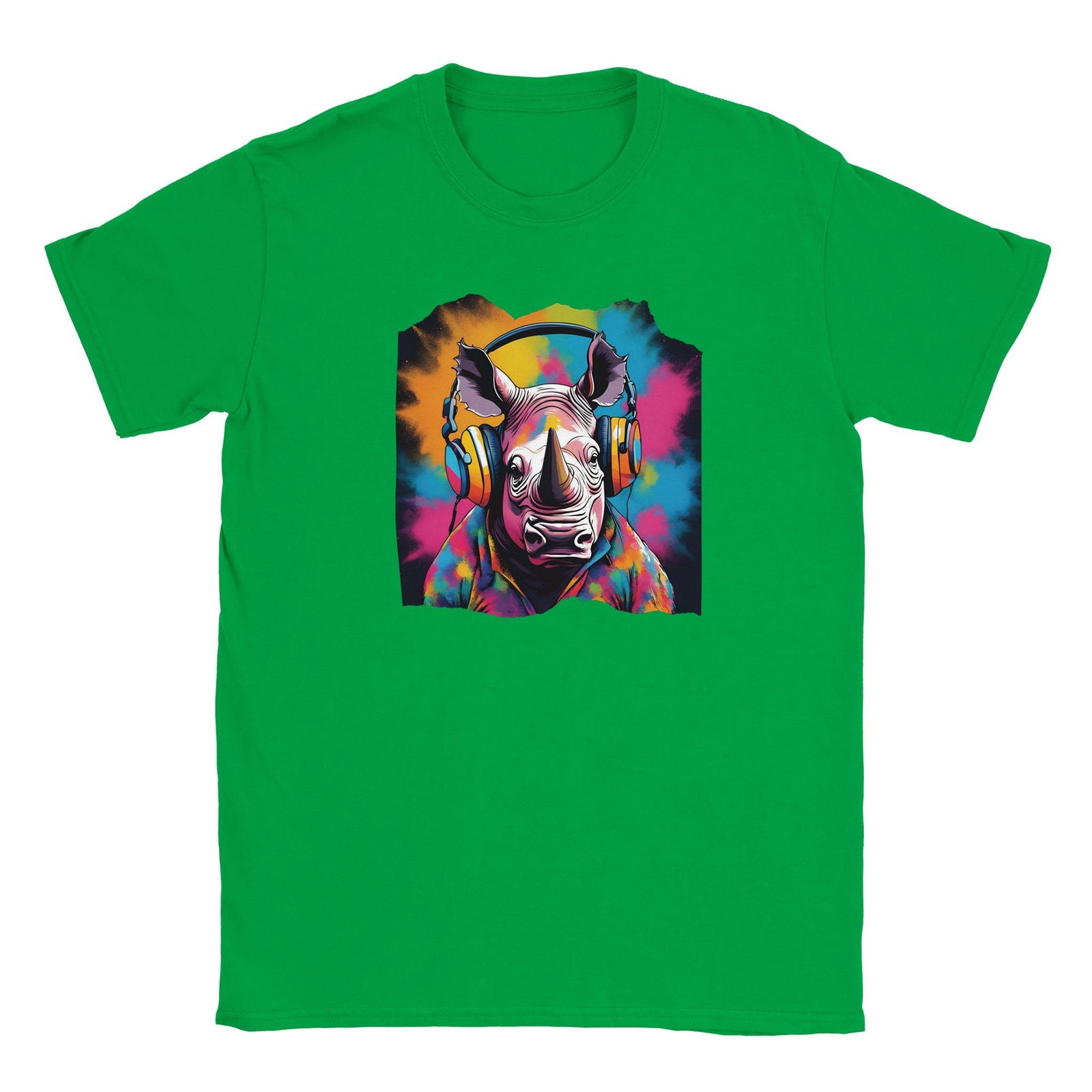 Party Animal Rhino | T-Shirt Unisex - Tshirt-Fabriek.nl