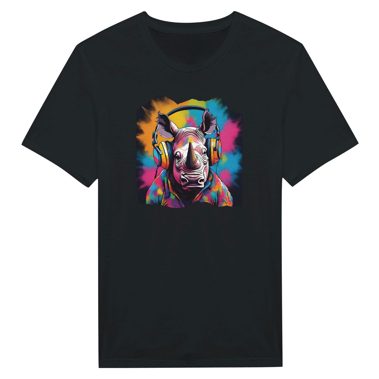 Party Animal Rhino | T-Shirt Unisex - Tshirt-Fabriek.nl