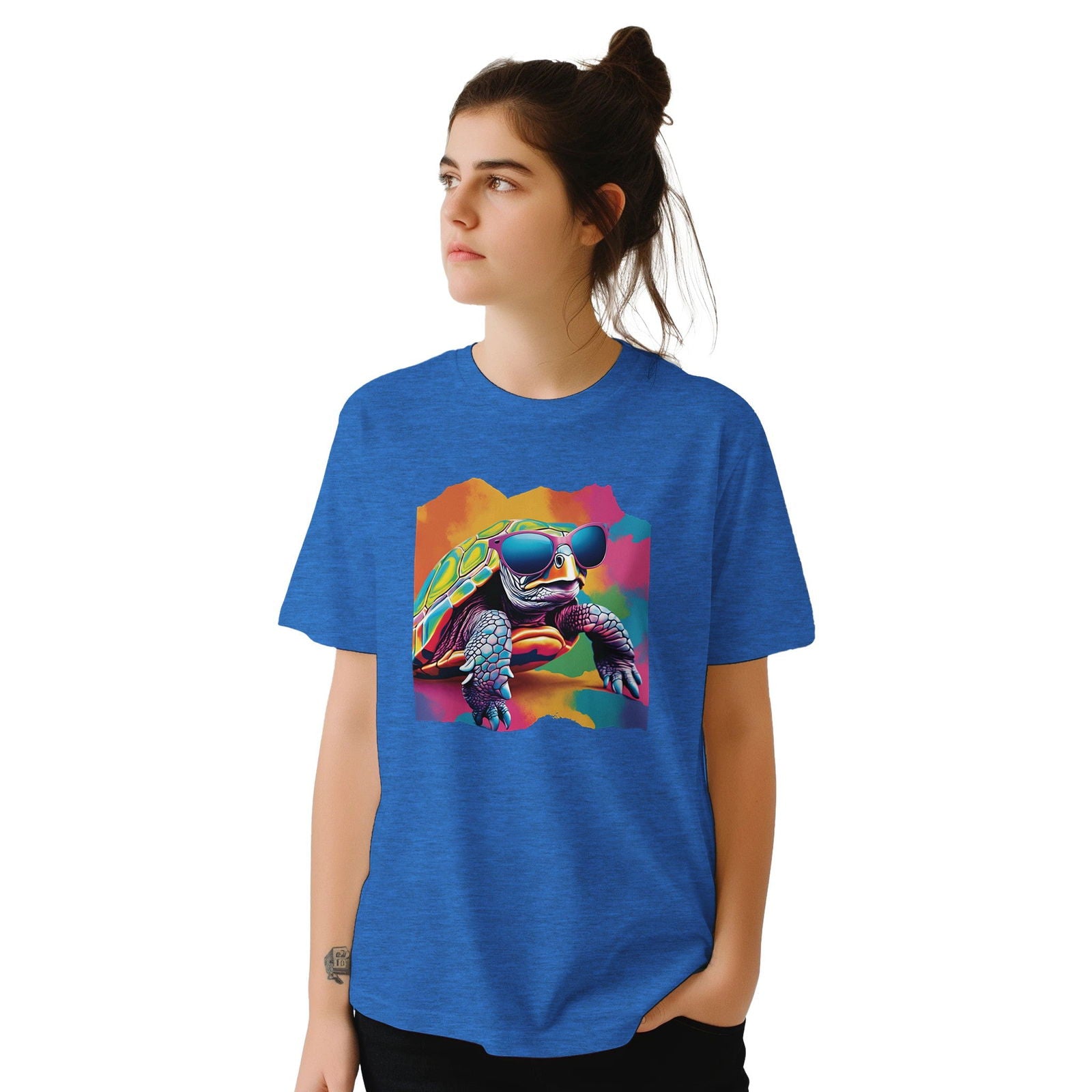 Party Animal Turtle | T-Shirt Unisex - Tshirt-Fabriek.nl