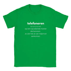 Pedal Play - Telefoneren | T-Shirt Unisex