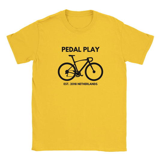 Pedal Play | T-Shirt Unisex - Tshirt-Fabriek.nl