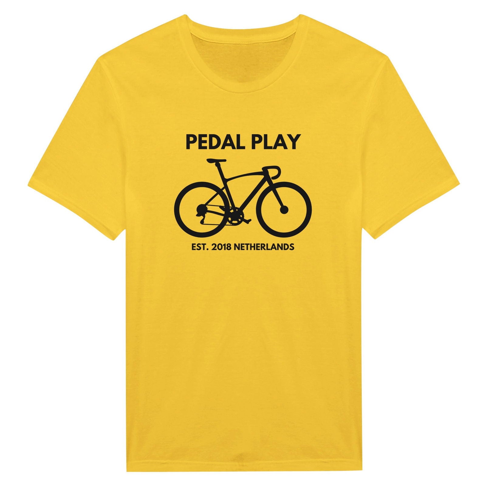 Pedal Play | T-Shirt Unisex - Tshirt-Fabriek.nl