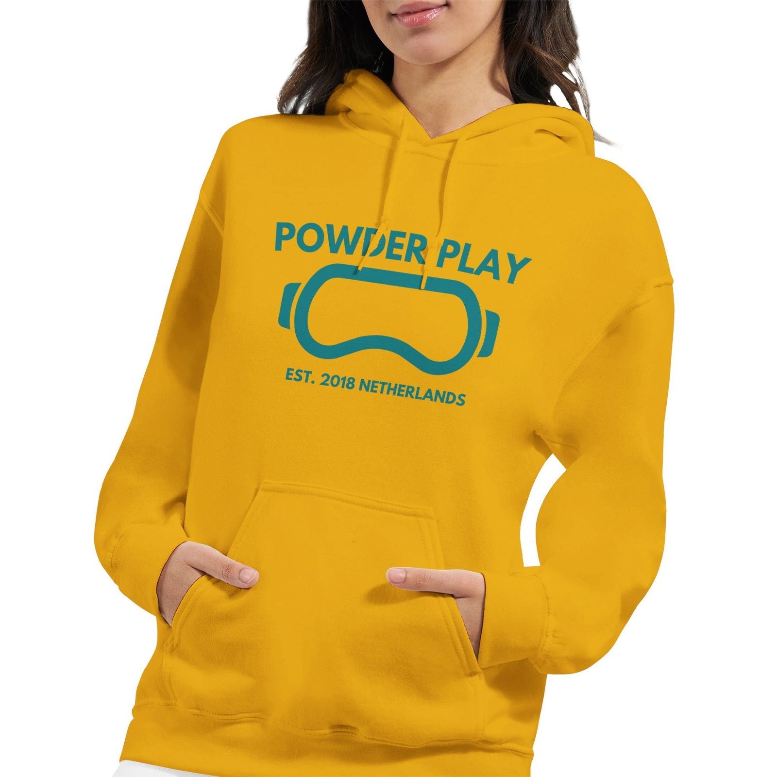 Powder Play Baboon | Hoodie Unisex - Tshirt-Fabriek.nl