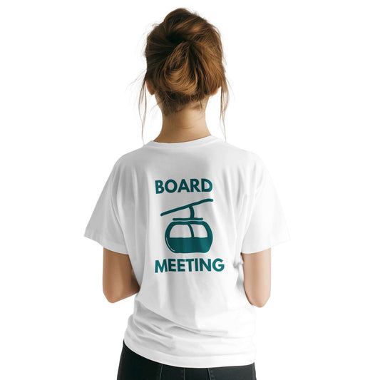 Powder Play Board Meeting | T-Shirt Unisex - Tshirt-Fabriek.nl