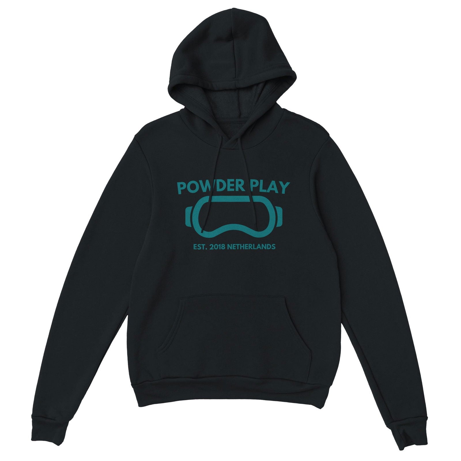 Powder Play Cow | Hoodie Unisex - Tshirt-Fabriek.nl