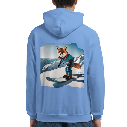 Powder Play Fox | Hoodie Unisex - Tshirt-Fabriek.nl