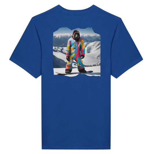 Powder Play Gorilla | T-Shirt Unisex - Tshirt-Fabriek.nl