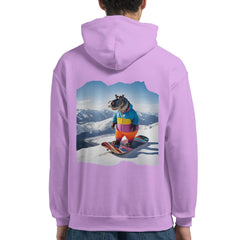 Powder Play Hippopotamus | Hoodie Unisex