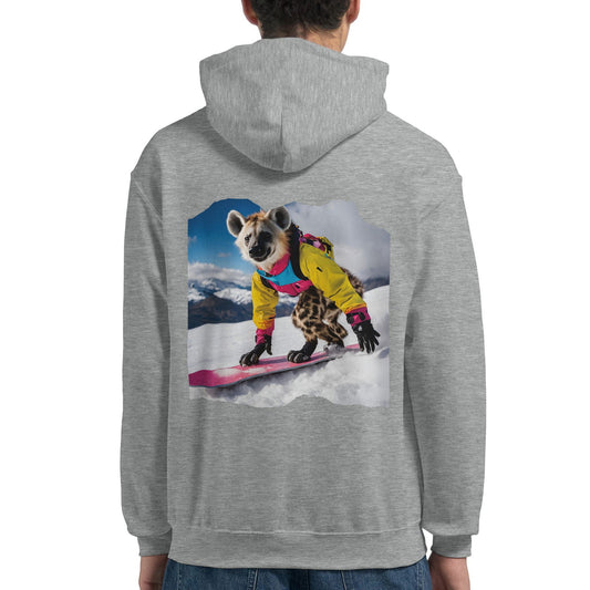 Powder Play Hyena 2 | Hoodie Unisex - Tshirt-Fabriek.nl