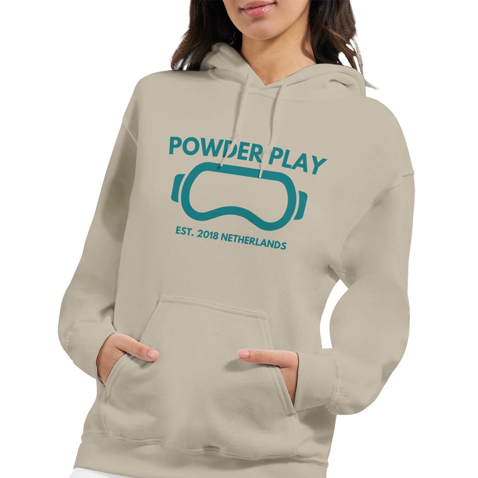 Powder Play Meerkat | Hoodie Unisex - Tshirt-Fabriek.nl