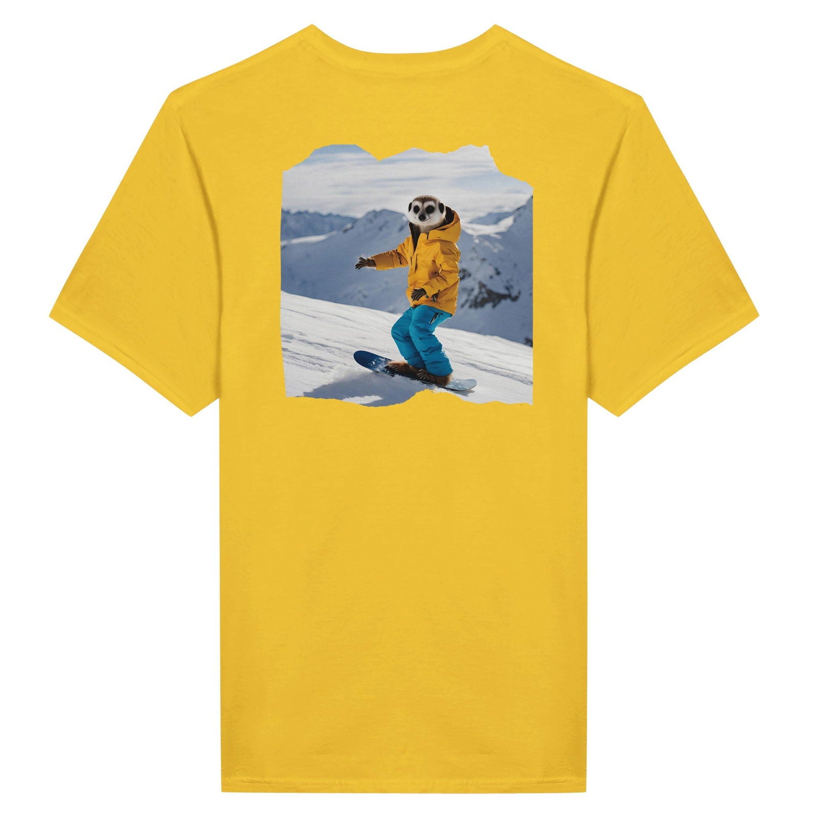 Powder Play Meerkat | T-Shirt Unisex - Tshirt-Fabriek.nl