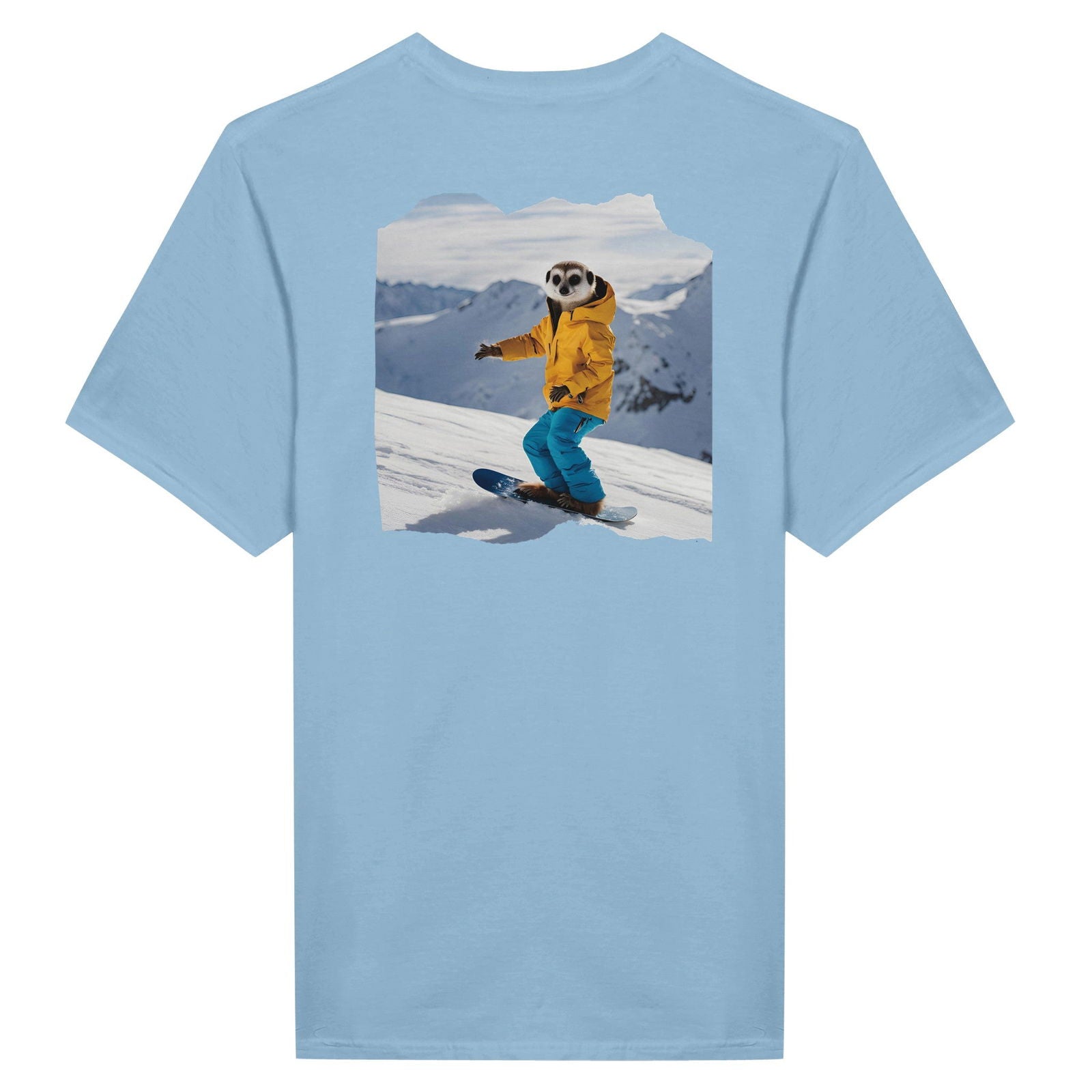 Powder Play Meerkat | T-Shirt Unisex - Tshirt-Fabriek.nl