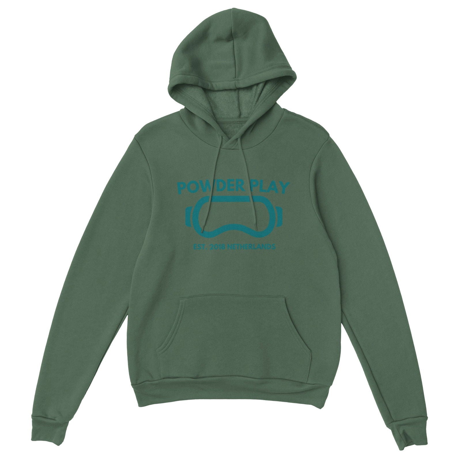 Powder Play Monkee | Hoodie Unisex - Tshirt-Fabriek.nl