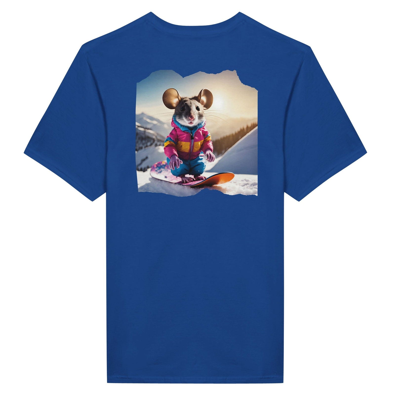 Powder Play Mouse | T-Shirt Unisex - Tshirt-Fabriek.nl