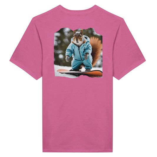 Powder Play Squirrel 3 | T-Shirt Unisex - Tshirt-Fabriek.nl