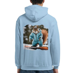 Powder Play Squirrel | Hoodie Unisex