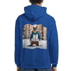 Powder Play Squirrel | Hoodie Unisex