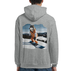 Powder Play Wolf | Hoodie Unisex