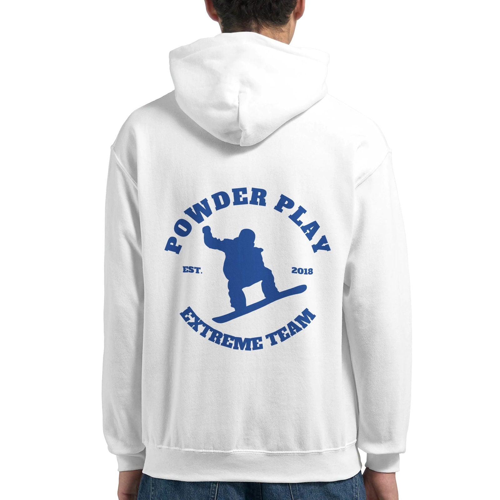 Powder Play Xtreme | Hoodie Unisex - Tshirt-Fabriek.nl