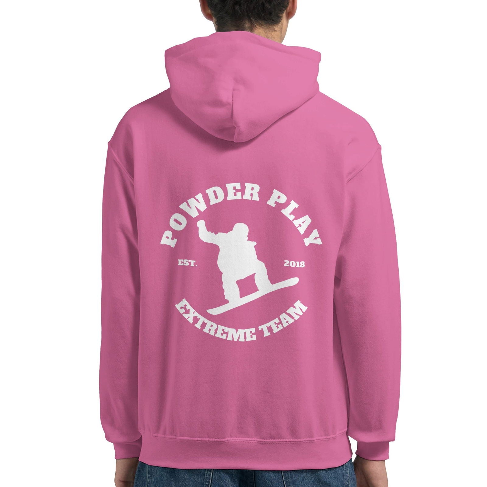 Powder Play Xtreme | Hoodie Unisex - Tshirt-Fabriek.nl