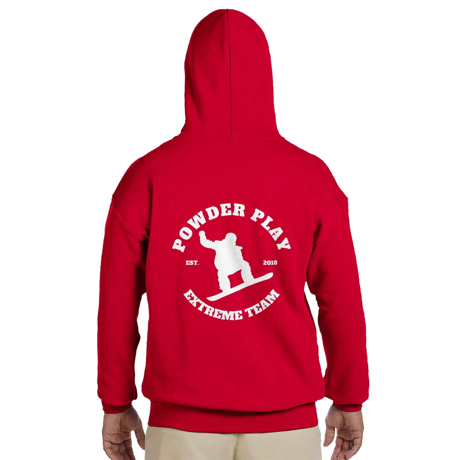 Powder Play Xtreme | Hoodie Unisex - Tshirt-Fabriek.nl