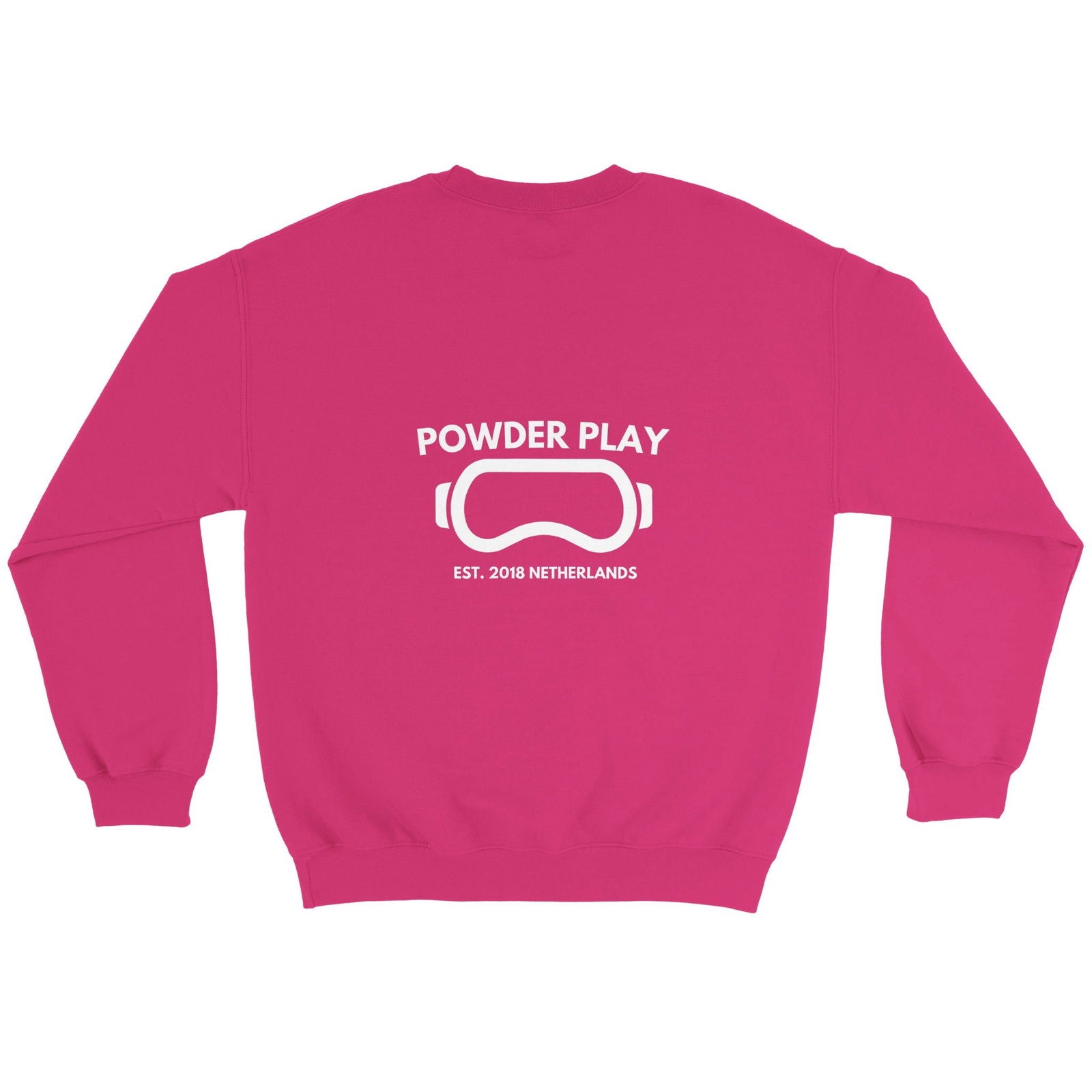 Powder Play back | Trui Unisex - Tshirt-Fabriek.nl