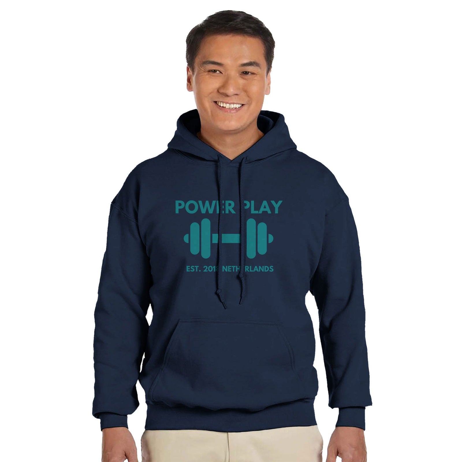 Power Play Smily | Hoodie Unisex - Tshirt-Fabriek.nl