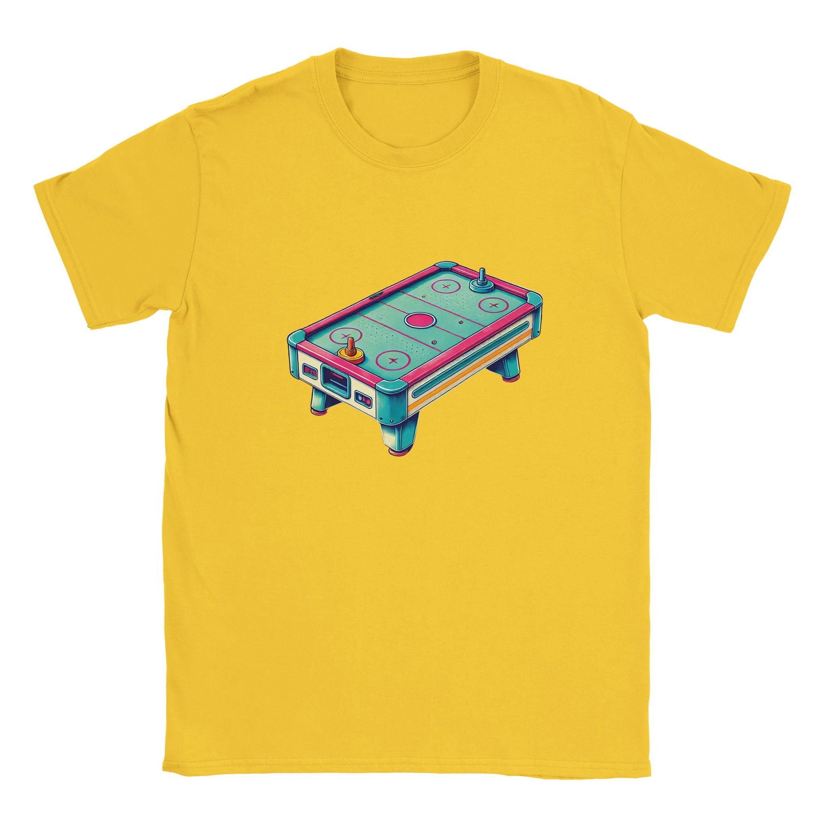 Retro Air-Hockey | T-Shirt Unisex - Tshirt-Fabriek.nl