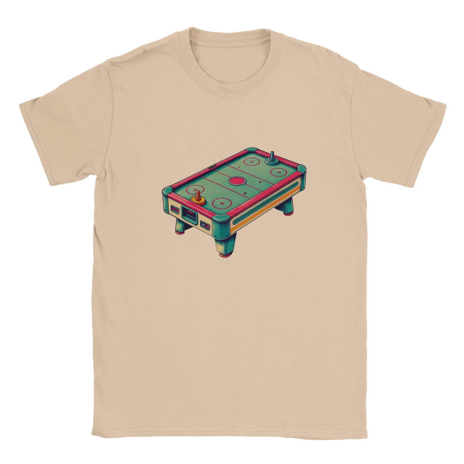 Retro Air-Hockey | T-Shirt Unisex - Tshirt-Fabriek.nl