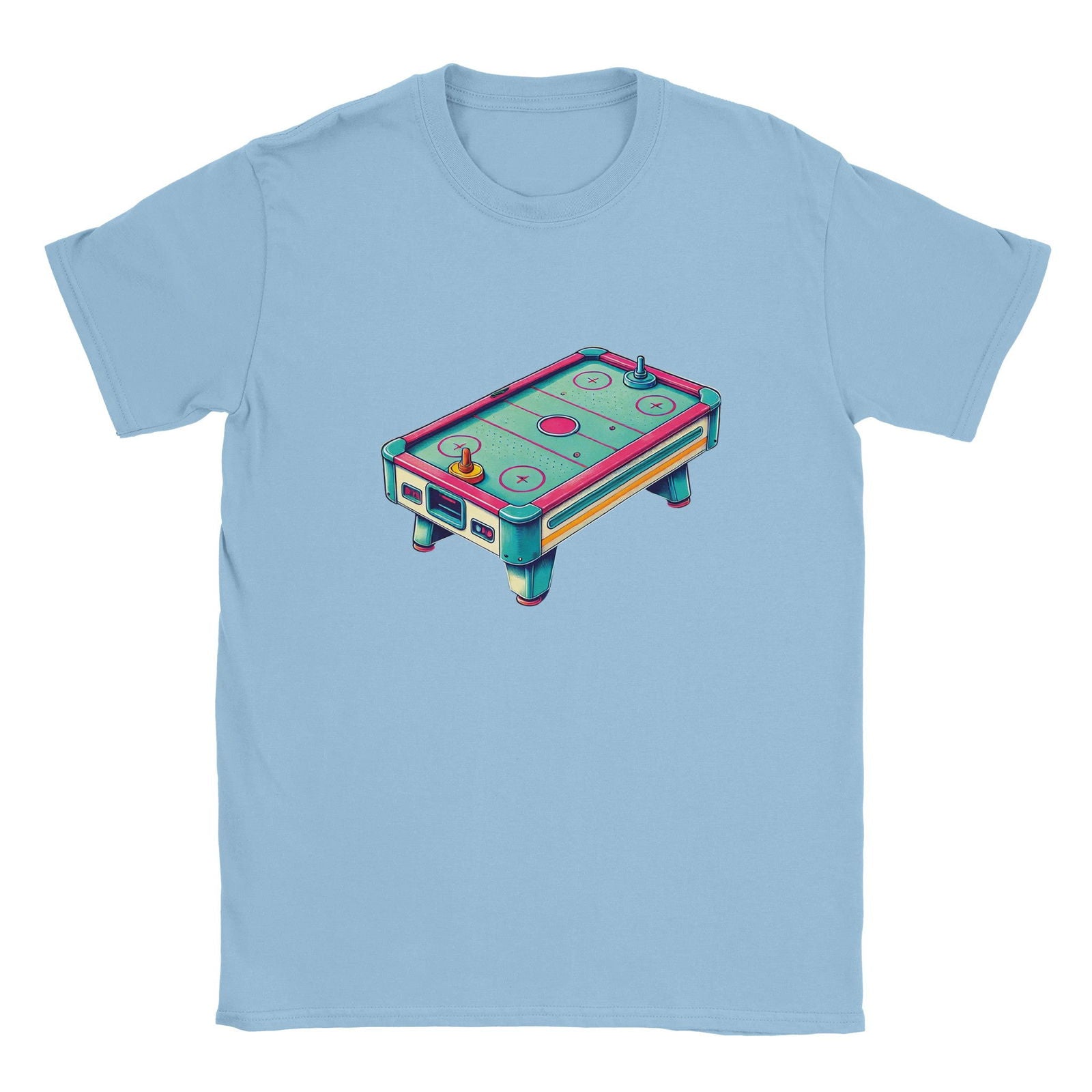 Retro Air-Hockey | T-Shirt Unisex - Tshirt-Fabriek.nl