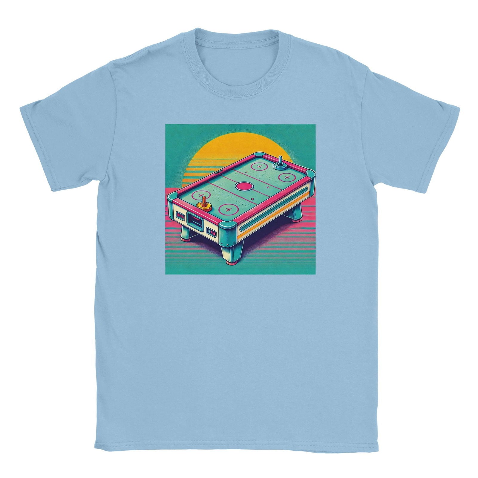 Retro Air-Hockey | T-Shirt Unisex - Tshirt-Fabriek.nl