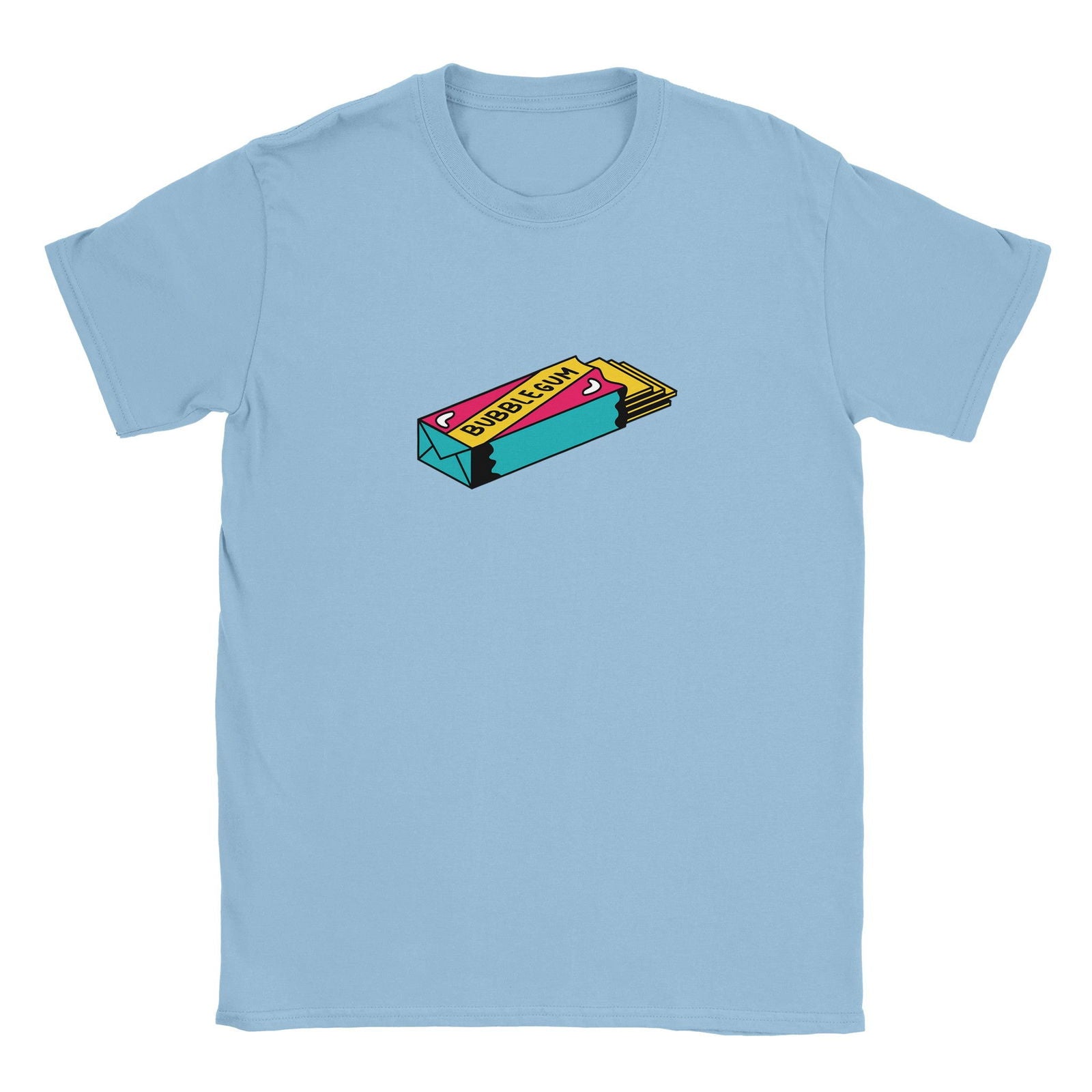 Retro Bubblegum strips | T-Shirt Unisex - Tshirt-Fabriek.nl