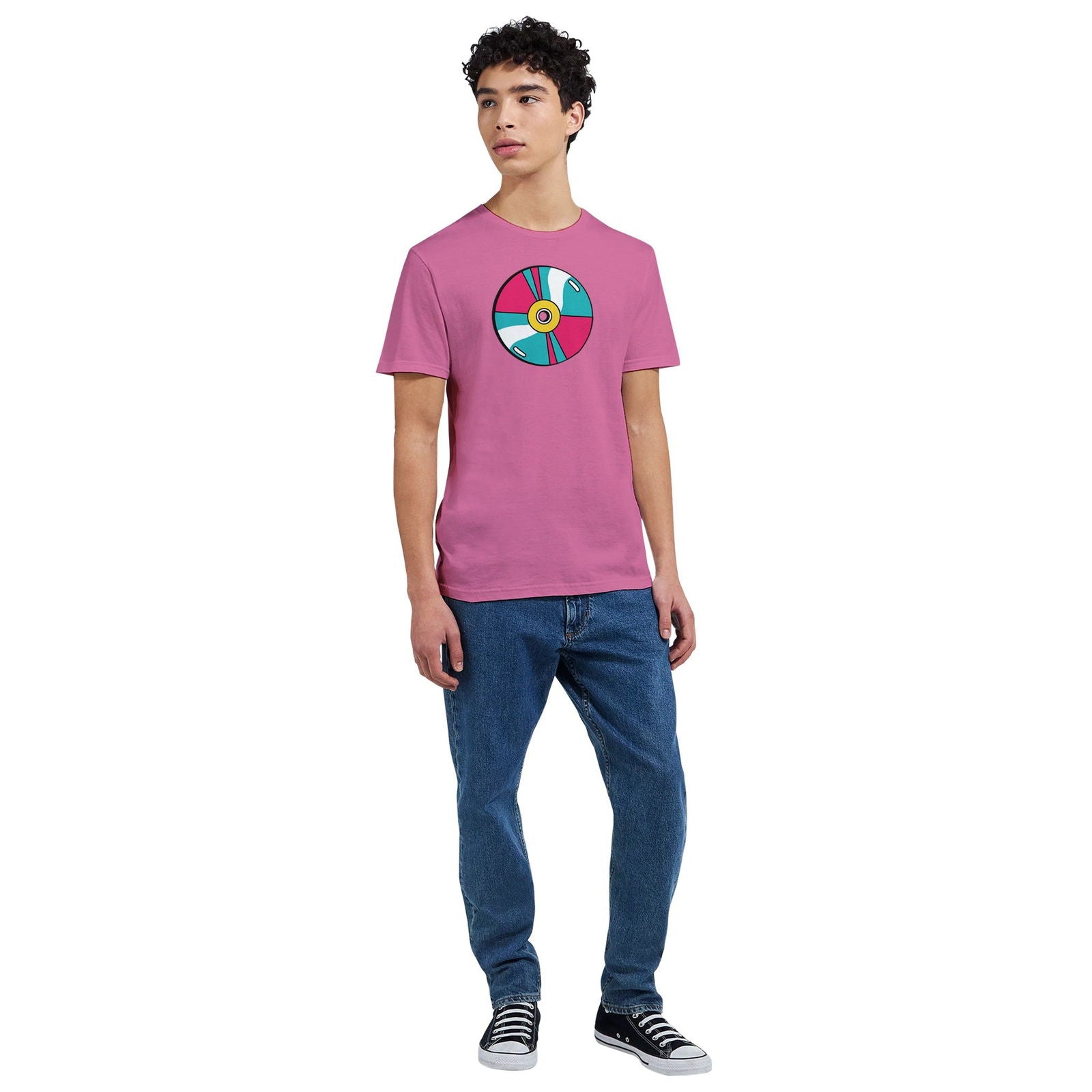 Retro CD-rom | T-Shirt Unisex - Tshirt-Fabriek.nl