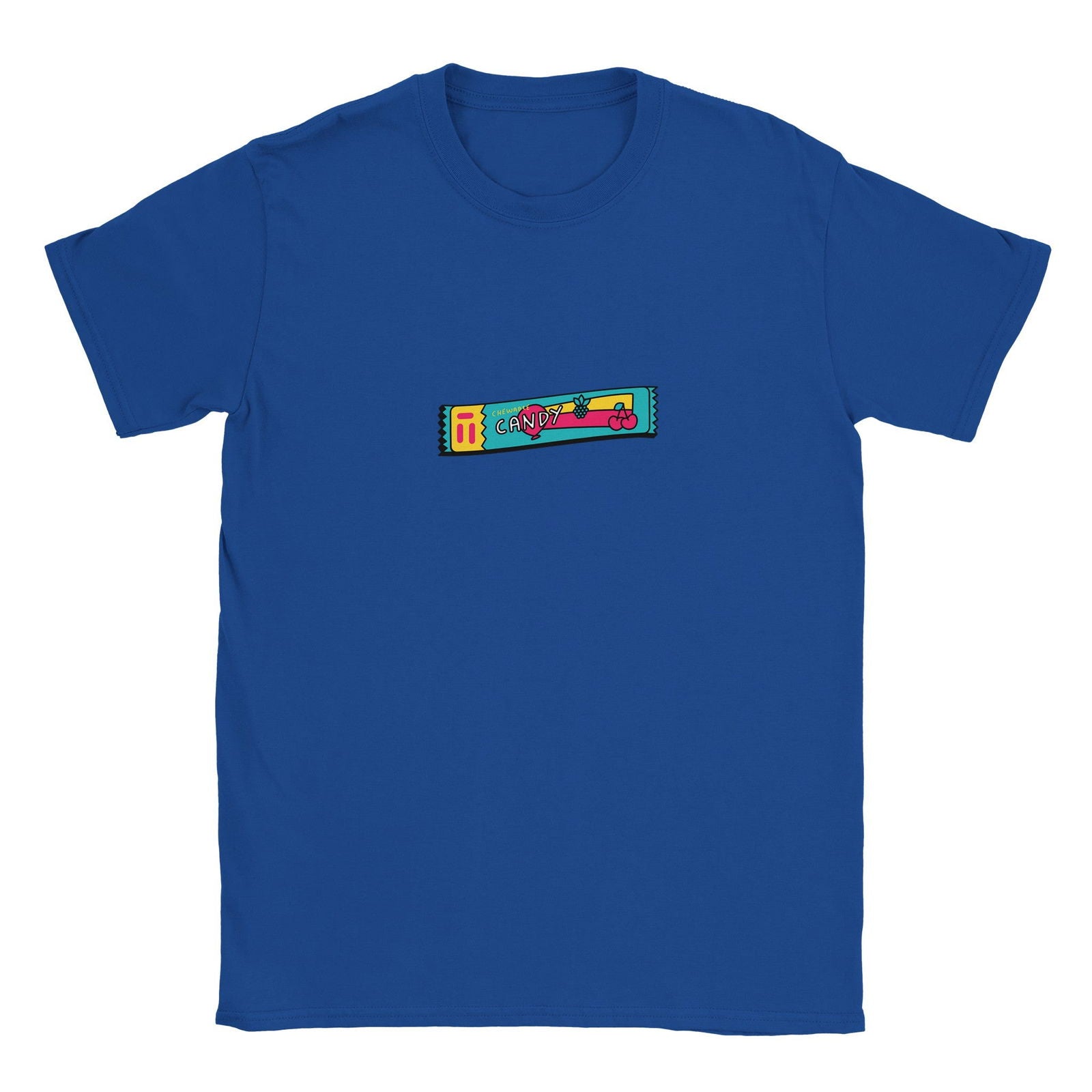 Retro Candy bar | T-Shirt Unisex - Tshirt-Fabriek.nl