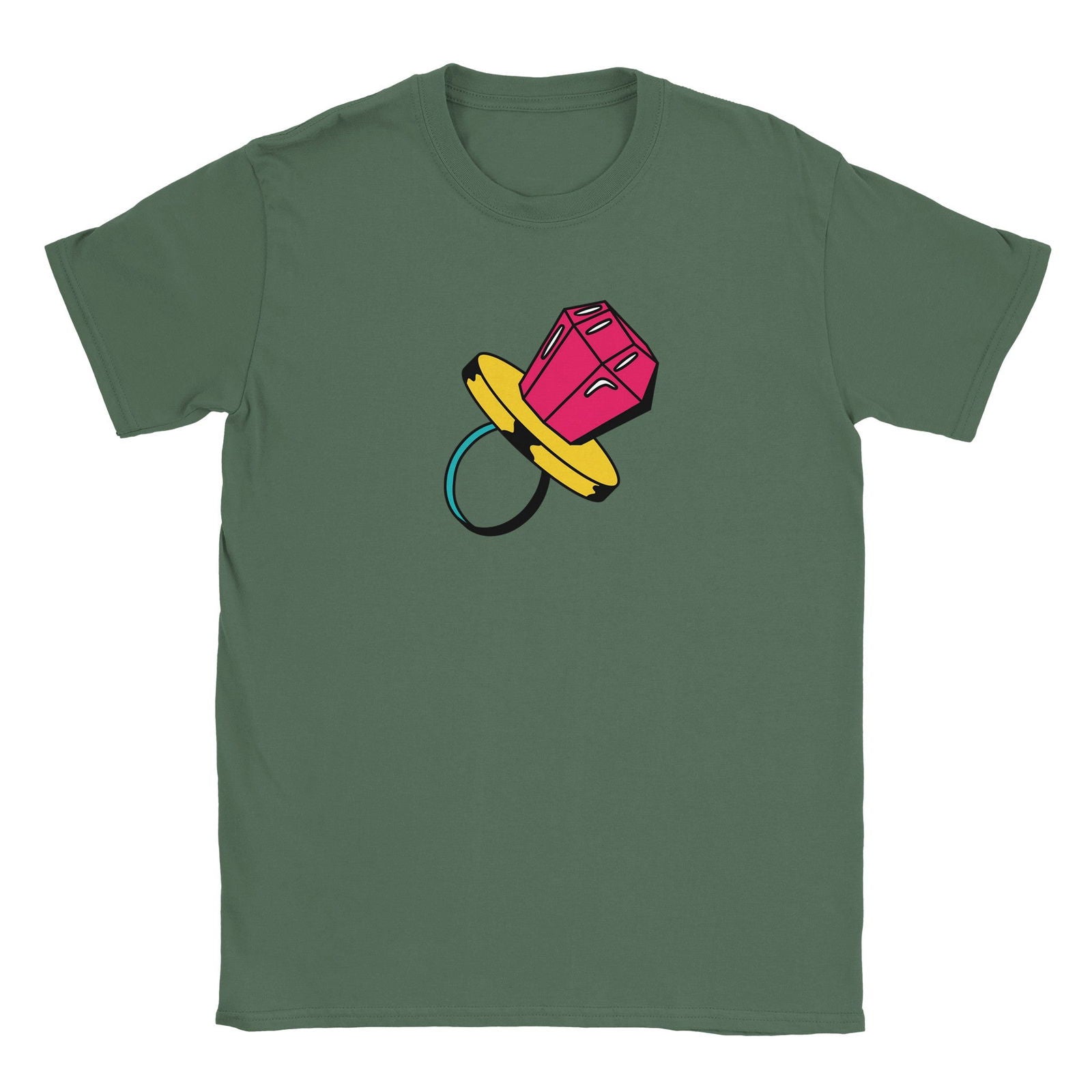 Retro Candy ring  | T-Shirt Unisex - Tshirt-Fabriek.nl