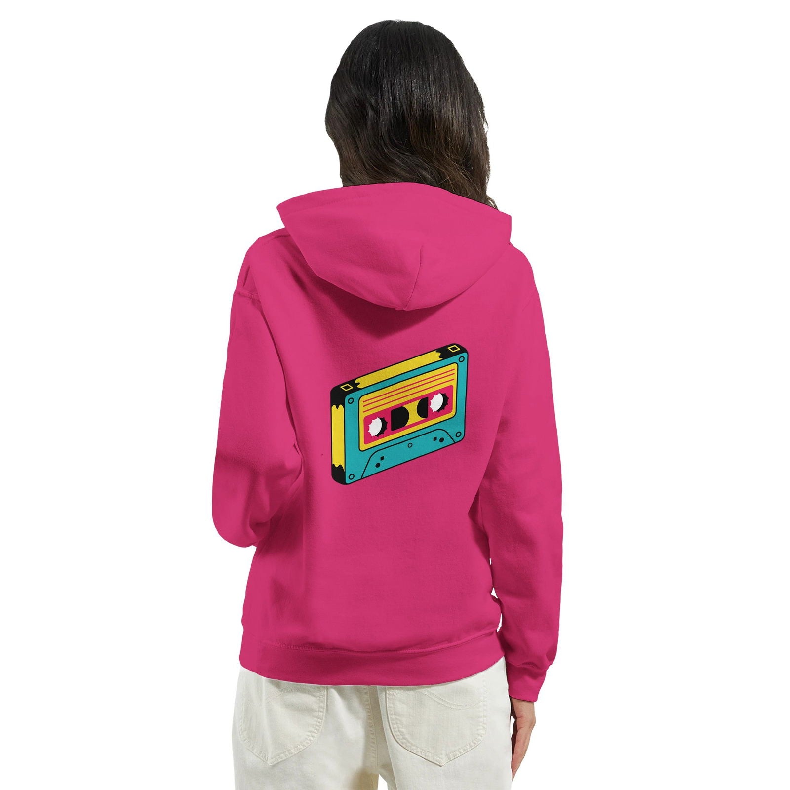 Retro Casette | Hoodie Unisex - Tshirt-Fabriek.nl