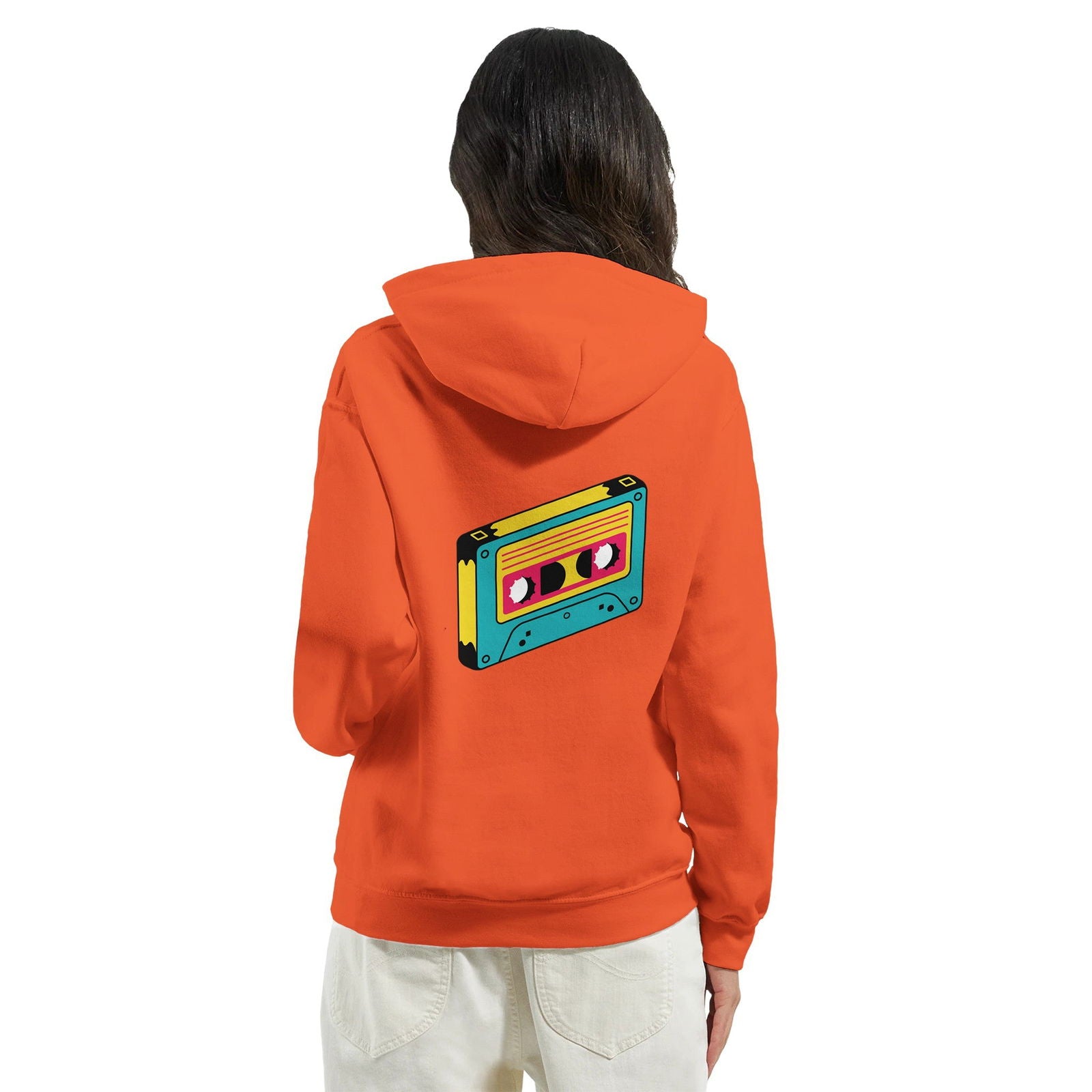 Retro Casette | Hoodie Unisex - Tshirt-Fabriek.nl