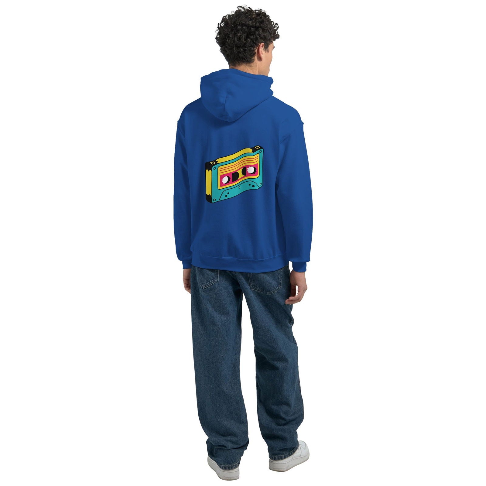 Retro Casette | Hoodie Unisex - Tshirt-Fabriek.nl