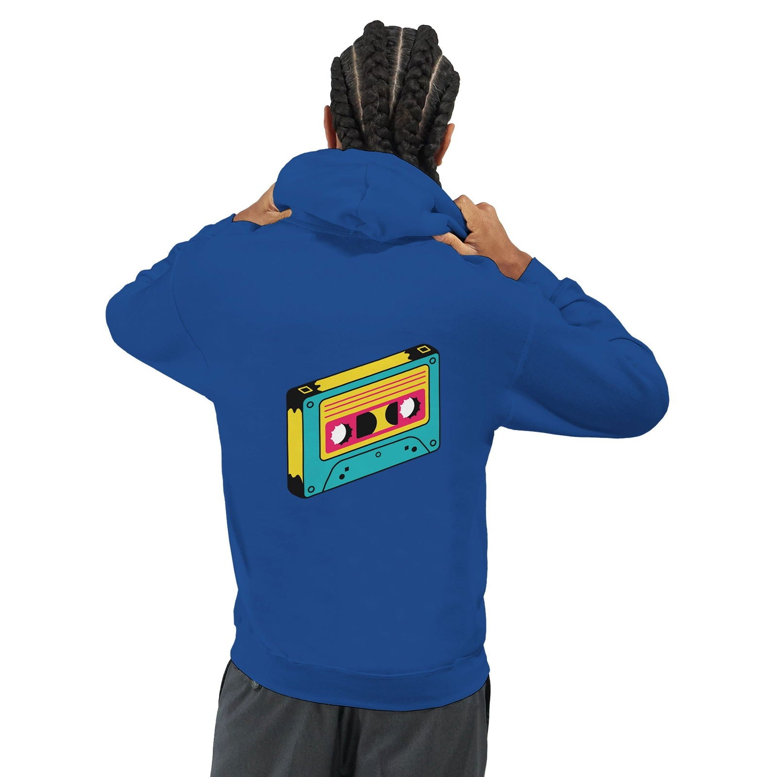 Retro Casette | Hoodie Unisex - Tshirt-Fabriek.nl