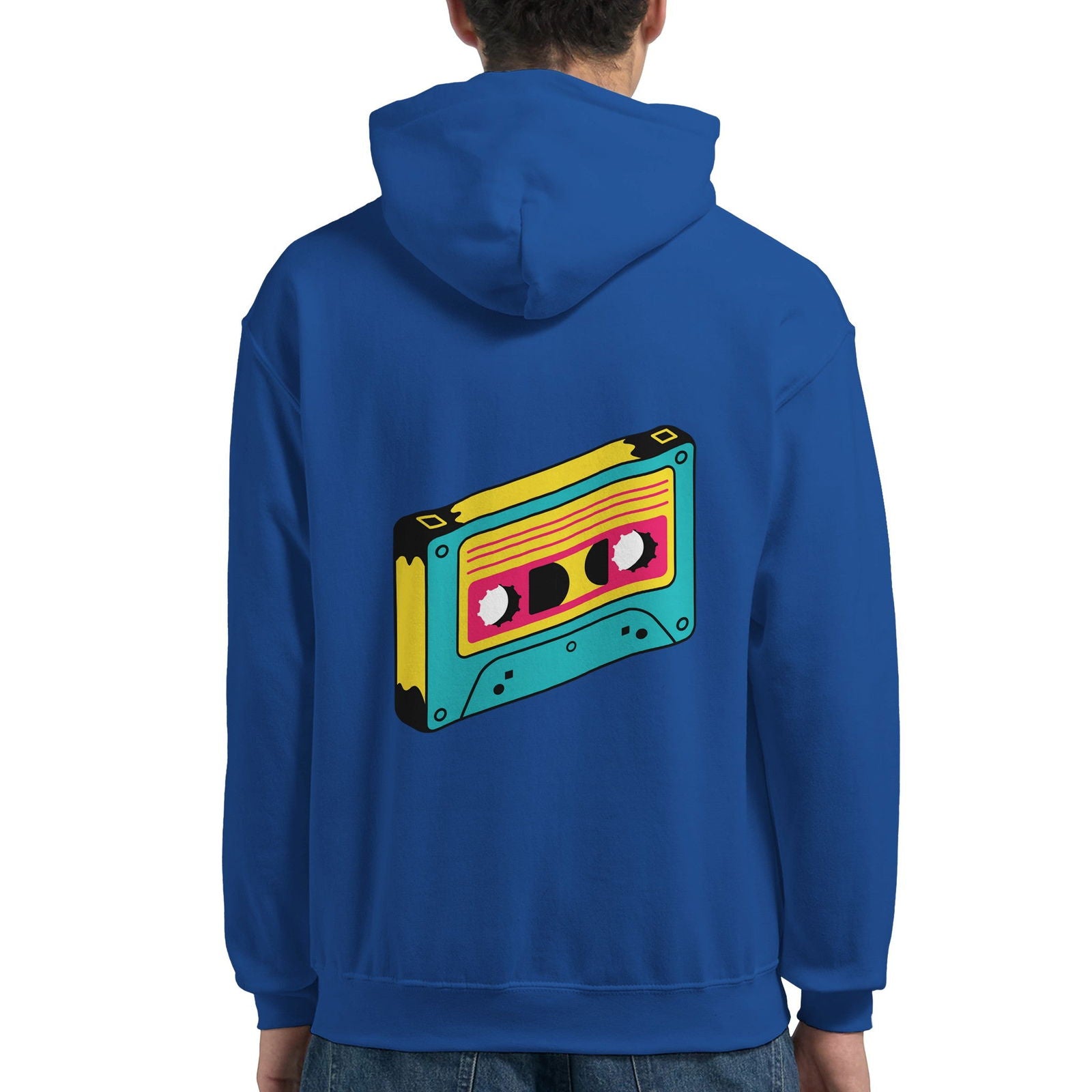 Retro Casette | Hoodie Unisex - Tshirt-Fabriek.nl