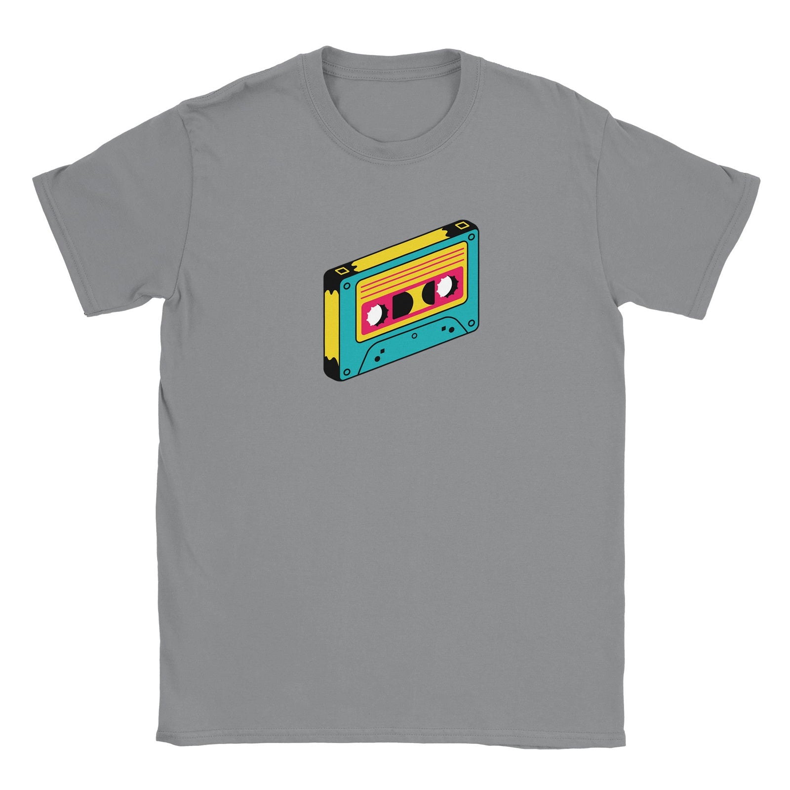 Retro Casette | T-Shirt Unisex - Tshirt-Fabriek.nl