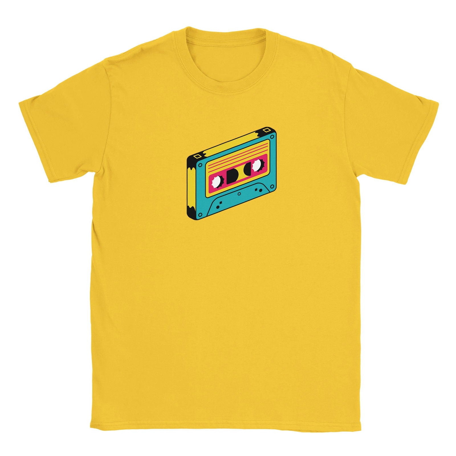 Retro Casette | T-Shirt Unisex - Tshirt-Fabriek.nl