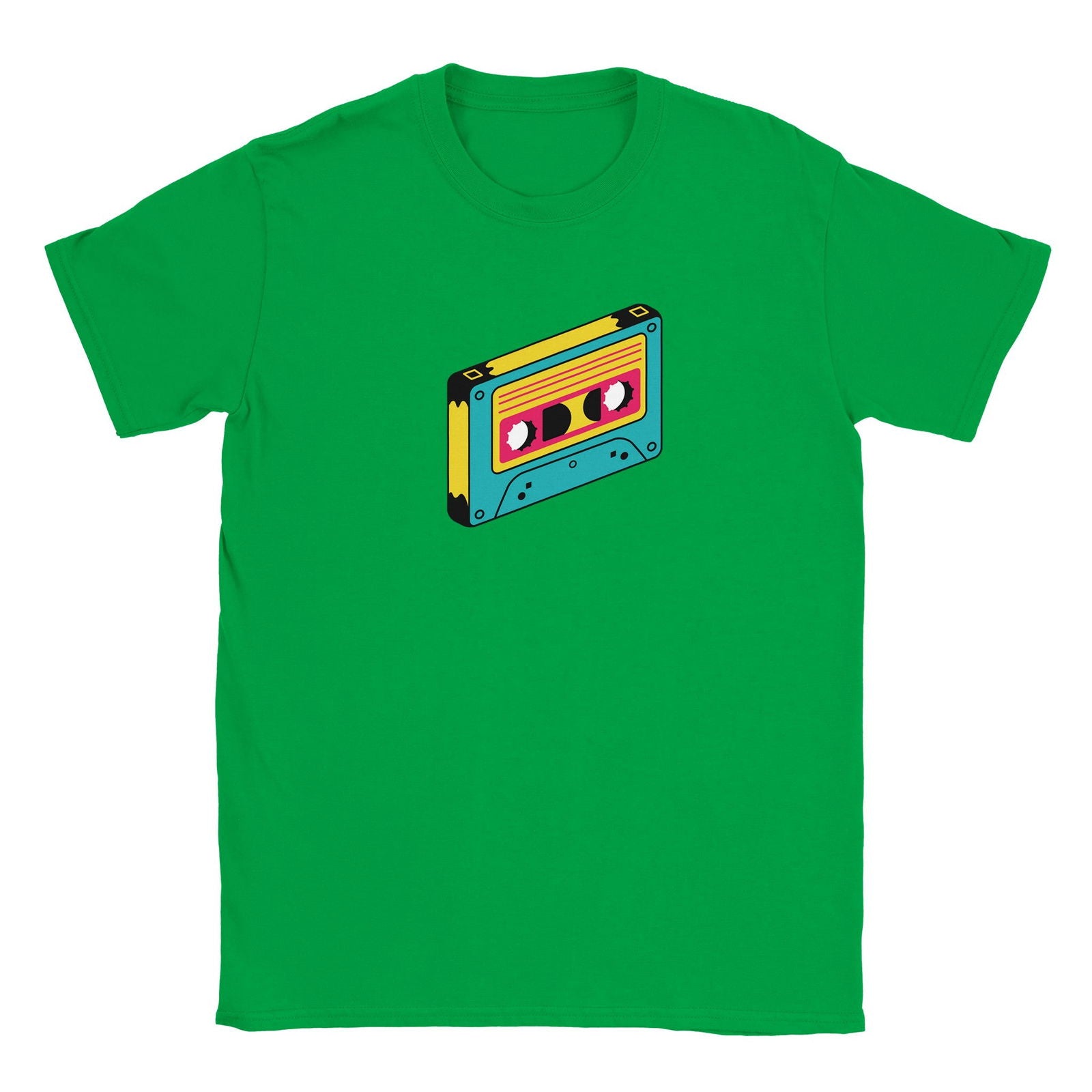 Retro Casette | T-Shirt Unisex - Tshirt-Fabriek.nl