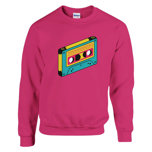 Retro Cassette | Trui Unisex - Tshirt-Fabriek.nl