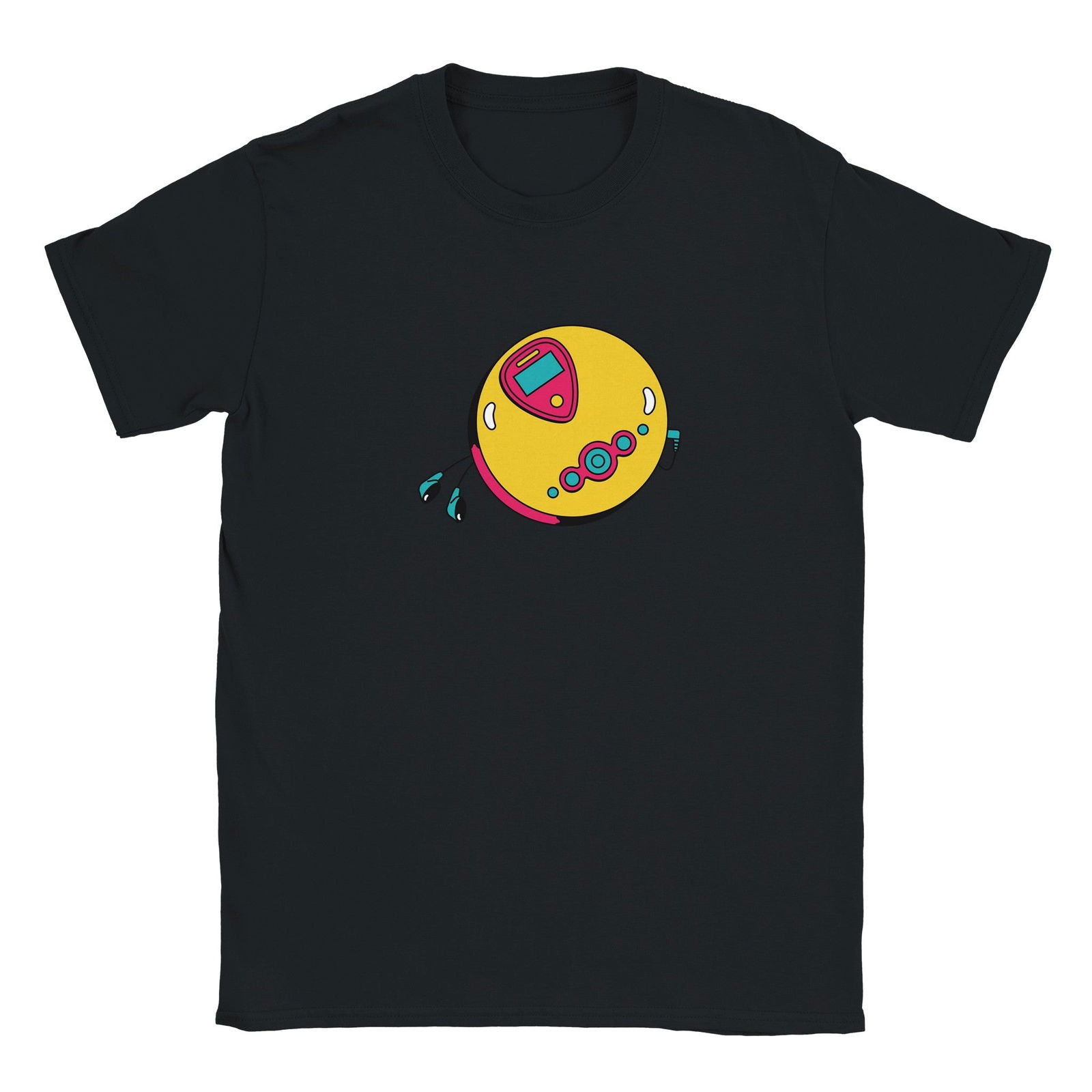 Retro Discman | T-Shirt Unisex - Tshirt-Fabriek.nl