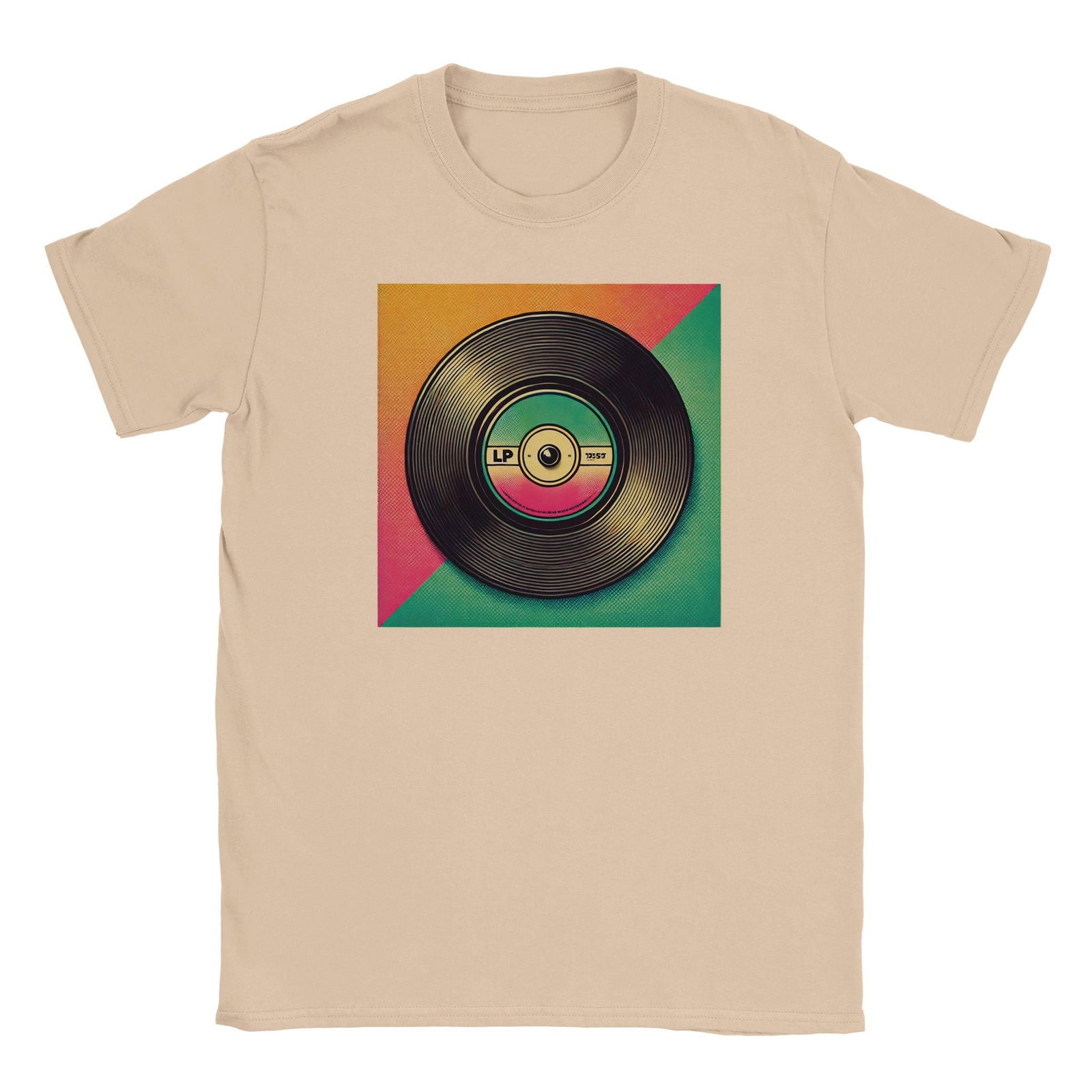 Retro Elpee | T-Shirt Unisex - Tshirt-Fabriek.nl