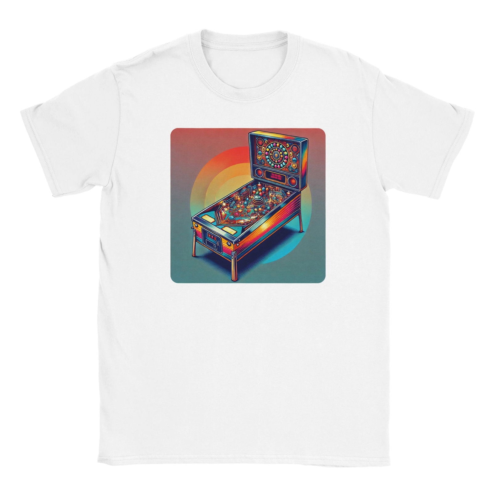 Retro Flipperkast | T-Shirt Unisex - Tshirt-Fabriek.nl