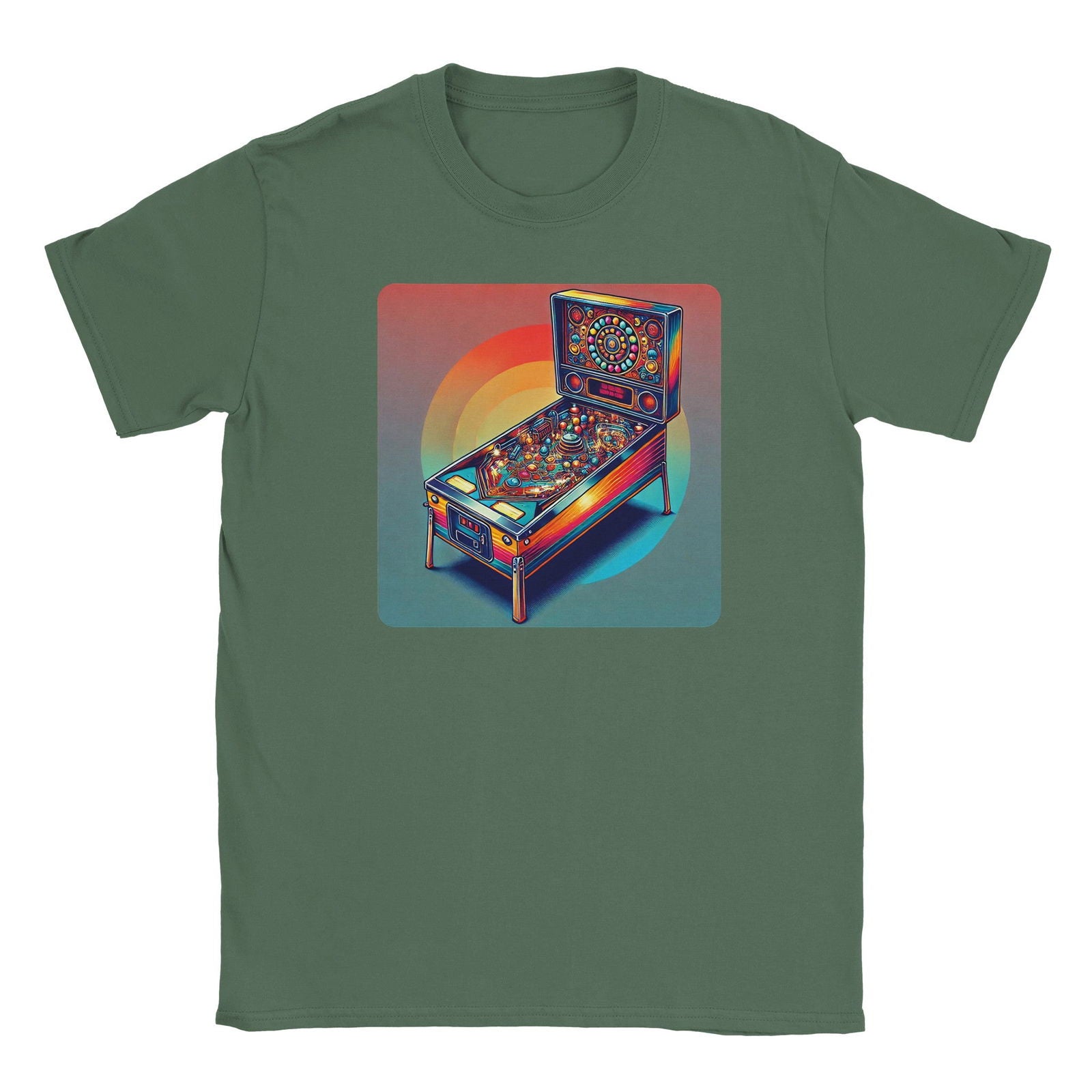 Retro Flipperkast | T-Shirt Unisex - Tshirt-Fabriek.nl